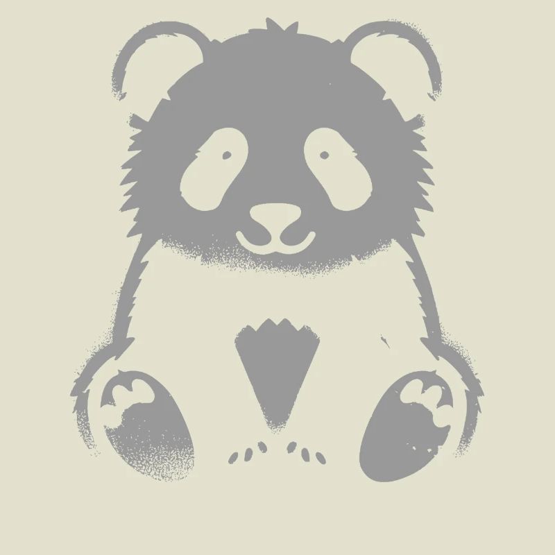 Panda mignon – Design d’animal mignon