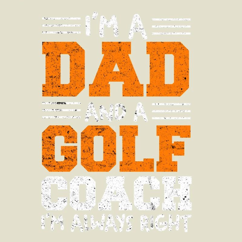 Ich bin Dad und Golf-Coach