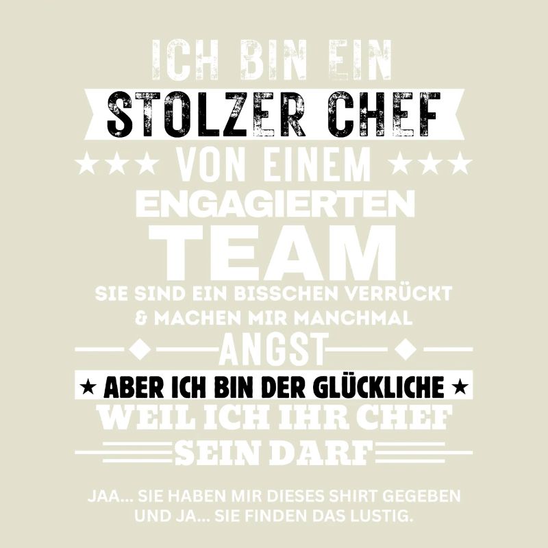 Fier patron d’une équipe dévouée