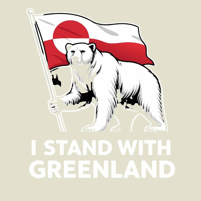 Grönland Eisbär Flagge