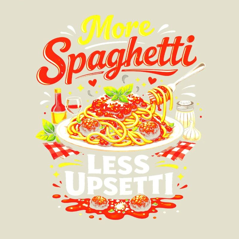 Plus de spaghettis moins d’upsetti