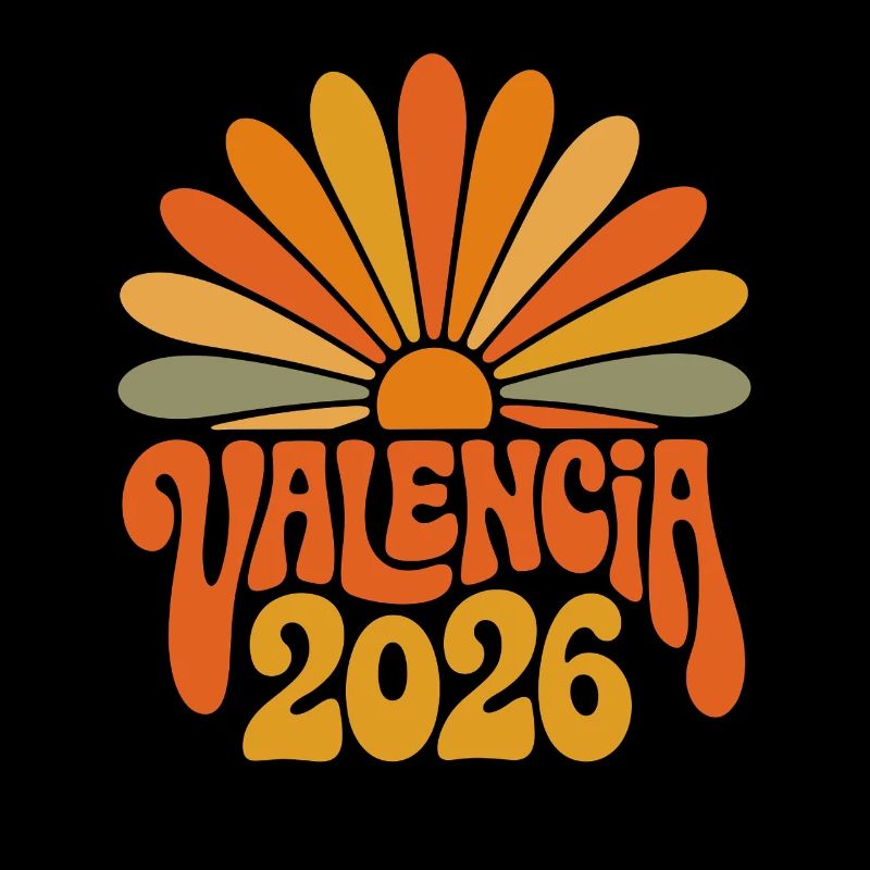 Valencia 2026 Retro Sunrise