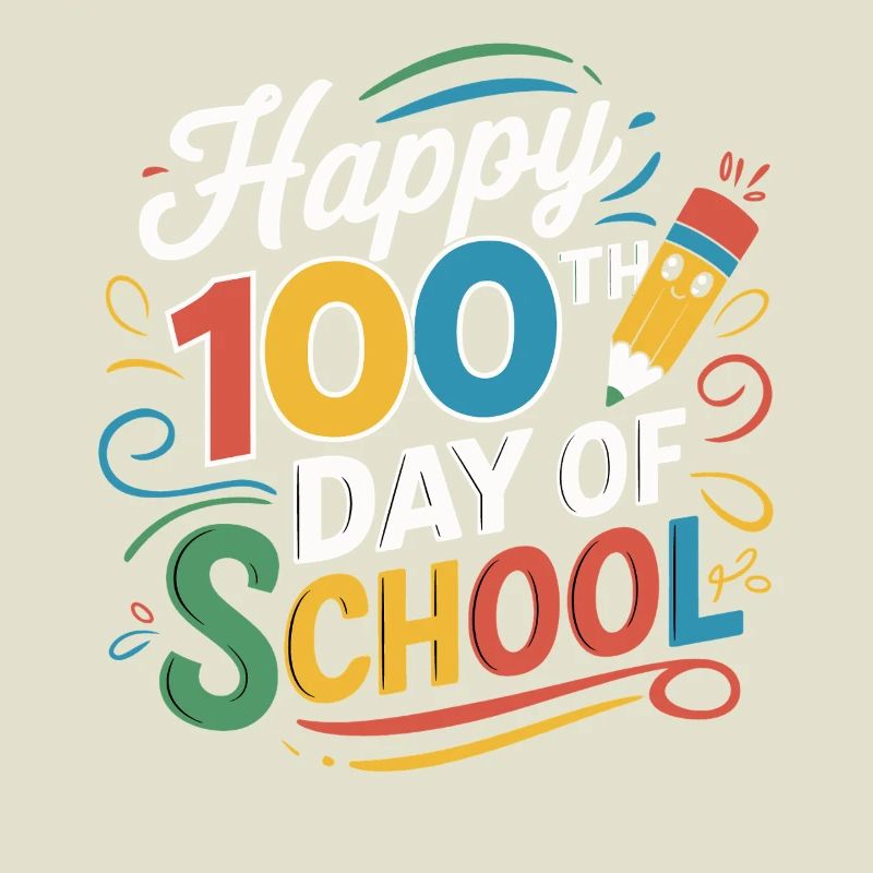 Jubilé du 100e jour de l’école