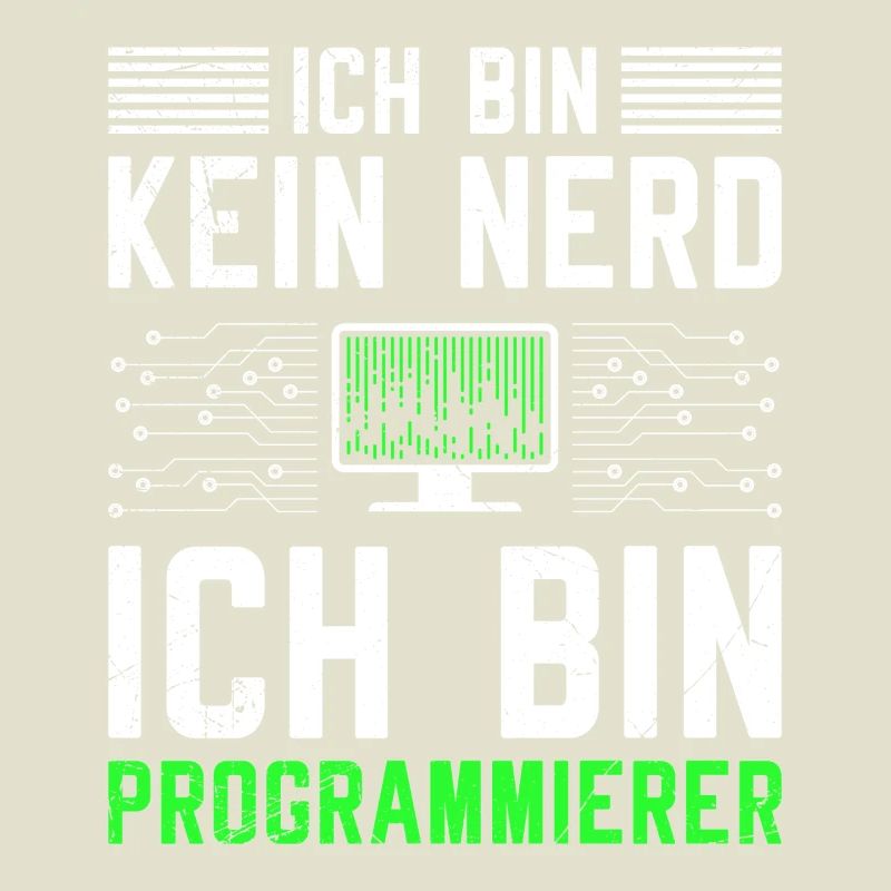 Ordinateur Je ne suis pas un nerd Je suis un programmeur