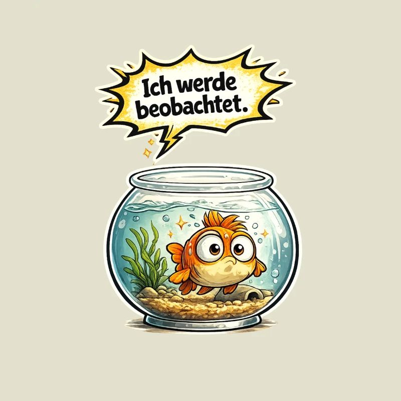 Fisch Humor Geschenk