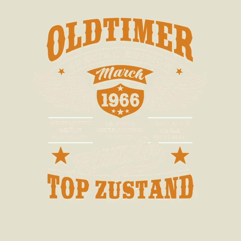 Oldtimer March 1966 - Geburtstag - Geschenk