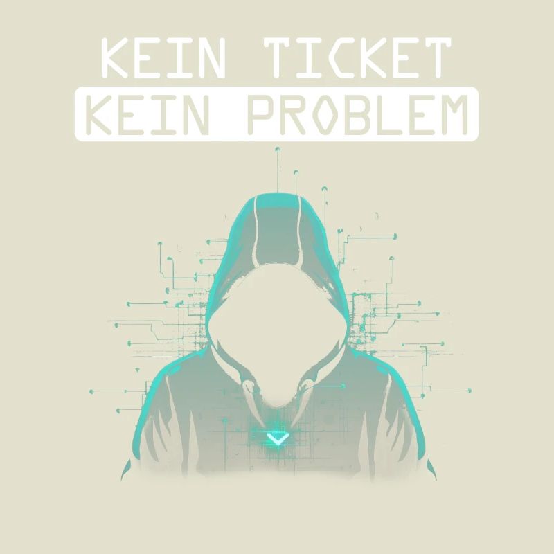 Informatique SANS TICKET PAS DE PROBLÈME DRÔLE