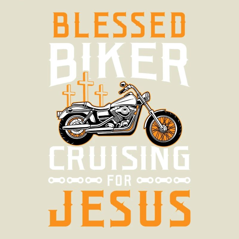 Favored Biker Cruising for Jesus Design