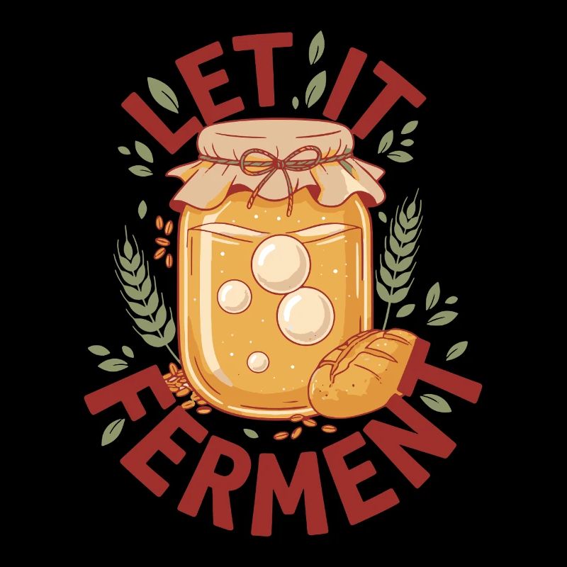 Sauerteig, lass es fermentieren, Brotbacker, Bäcker,