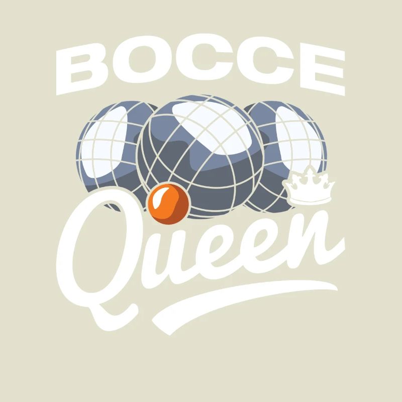Joueuse de bocce Queen Petanque Boule
