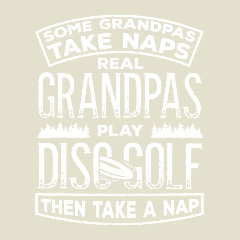 Grandpas Disc Golf Nickerchen-Abschlag