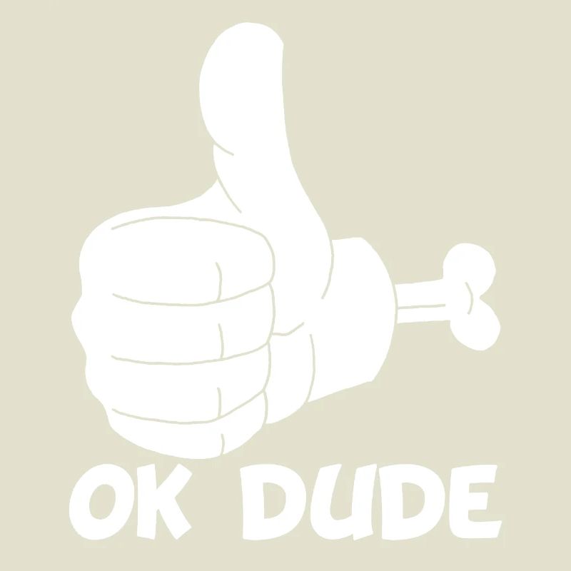 Ok mec ! (blanc)