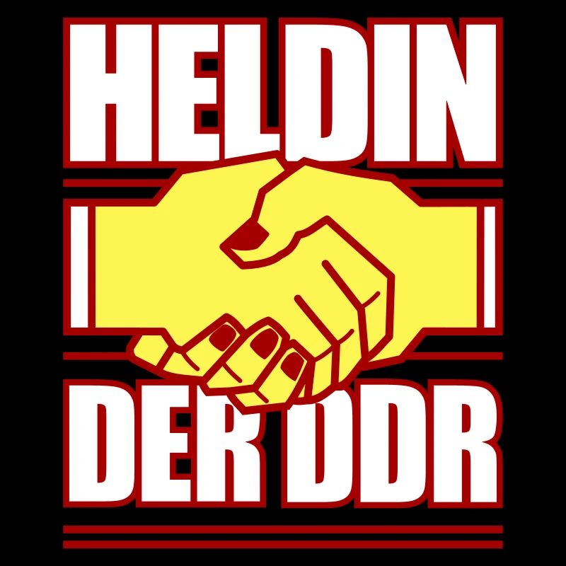 Heldin der DDR (Farben änderbar)