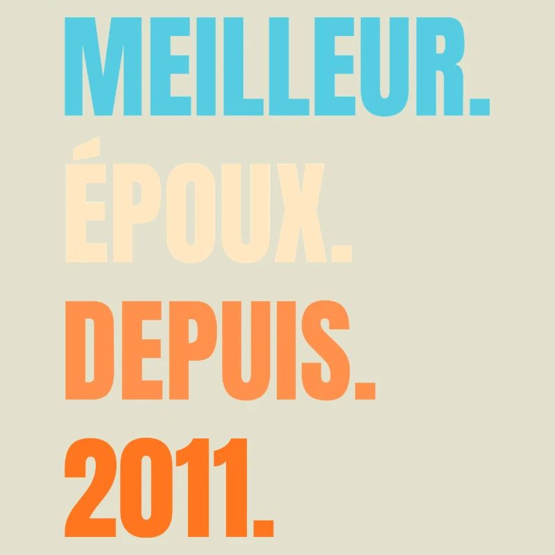 Bester Ehemann seit 2011 Geschenk-Ehemann