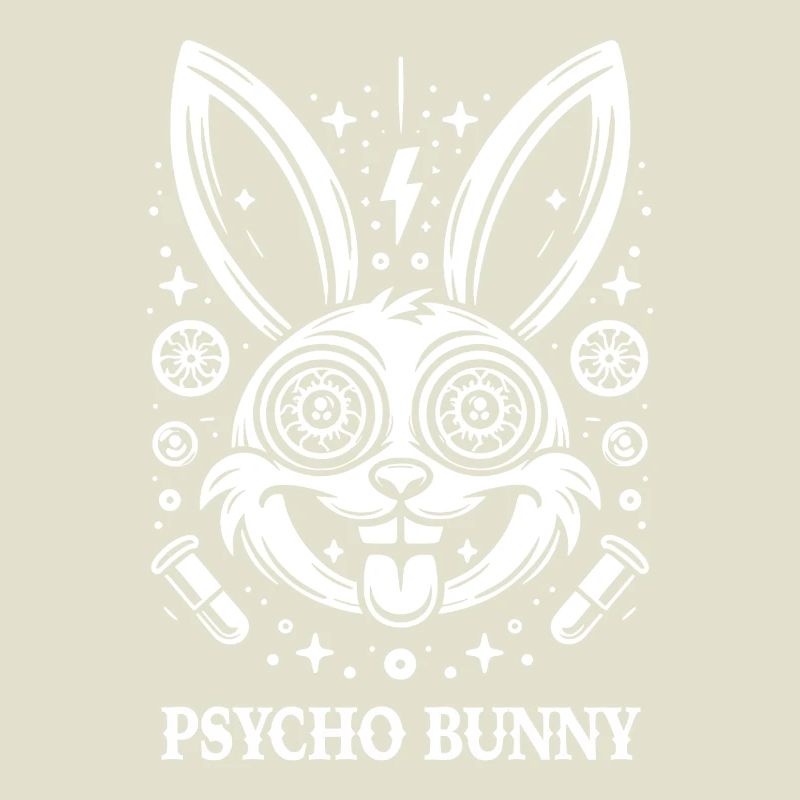 Psycho Bunny Neon Psychédélisme