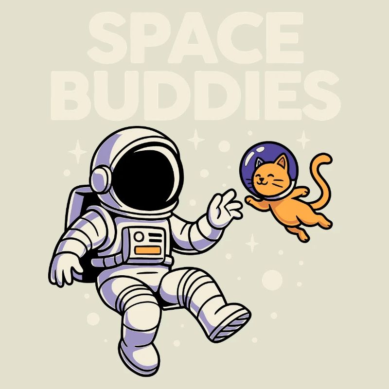 Amis de l’espace : Chat astronaute