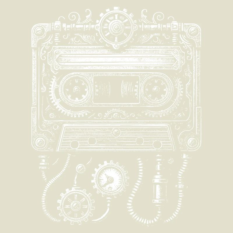Steampunk Cassette Clockwork