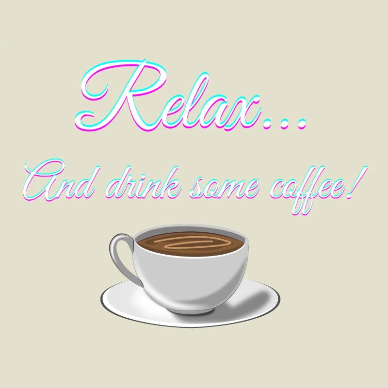 Relax... And drink some coffee!