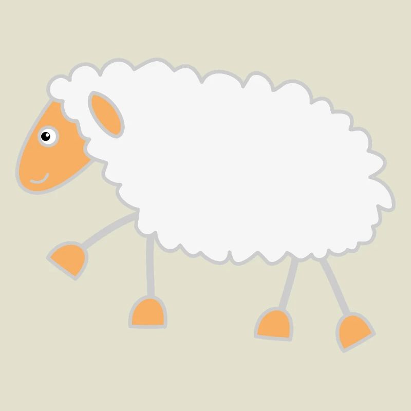Lustiges Schaf