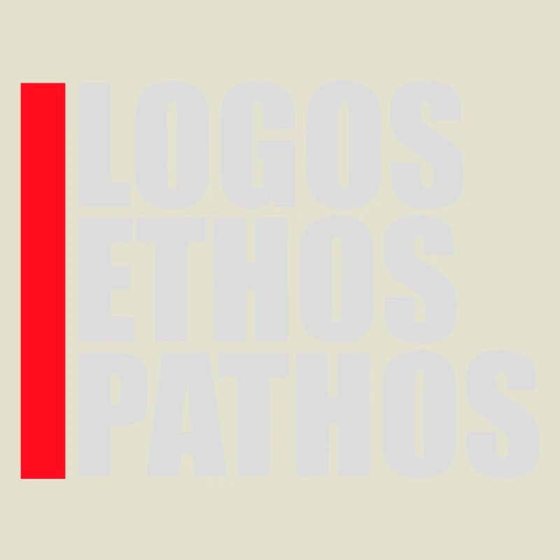 Logos Ethos Pathos Rhetorik Philosophie Student