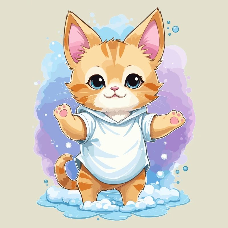 Mignon bébé chat