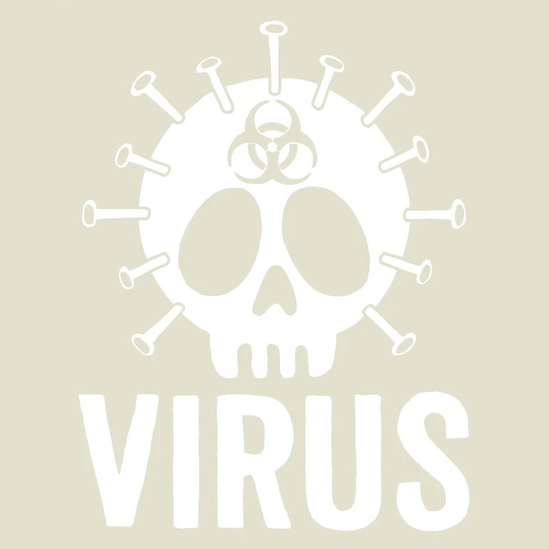 Crâne de virus