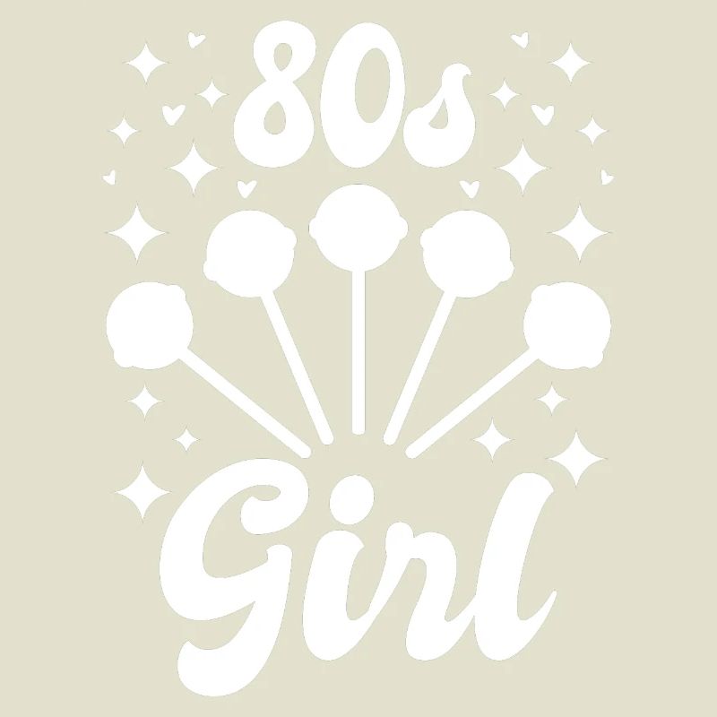 80er Jahre Mädchen