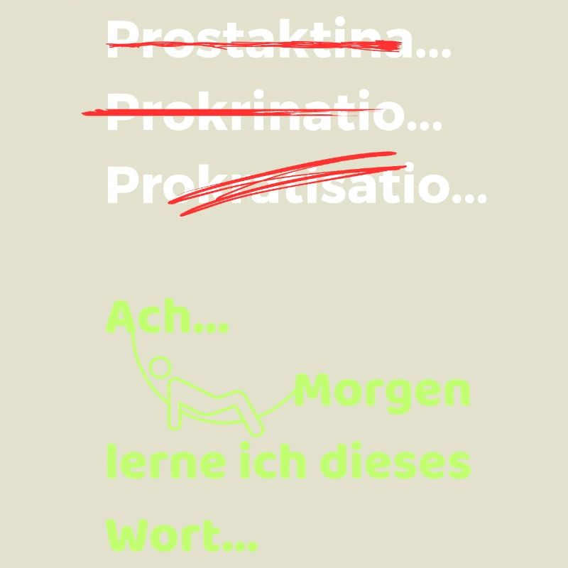 Procrastination Blague Drôle Dire Hamac