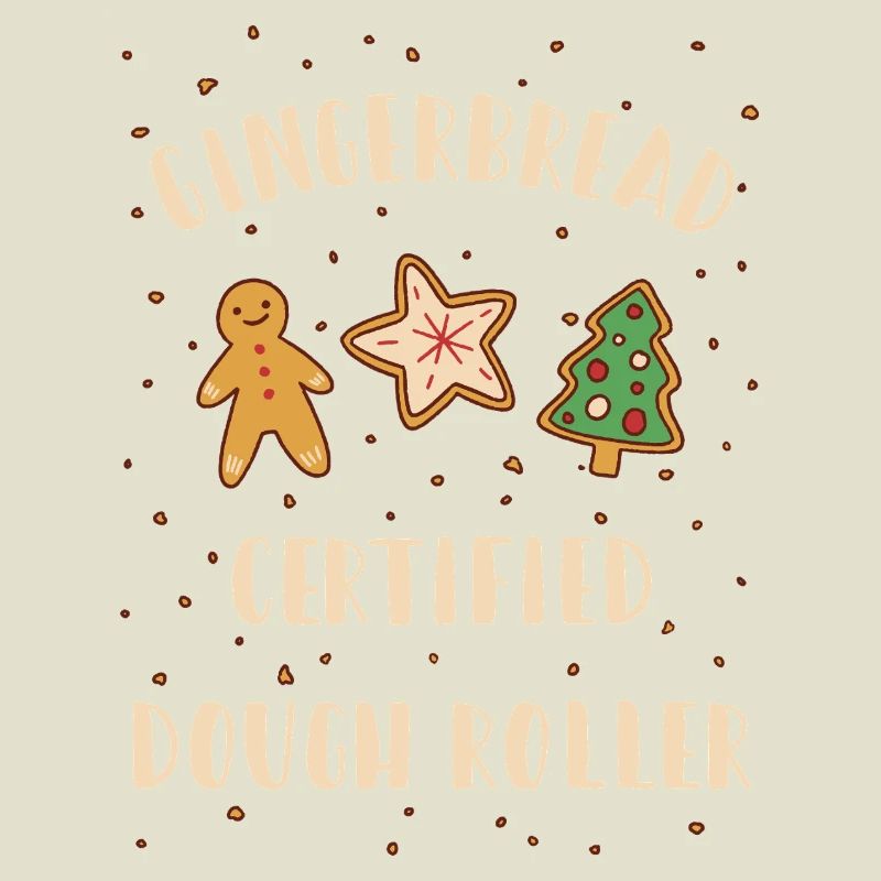 Gingerbread Dough Roller - Christmas Baking