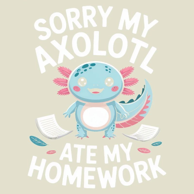 Excuse des devoirs d’Axolotl