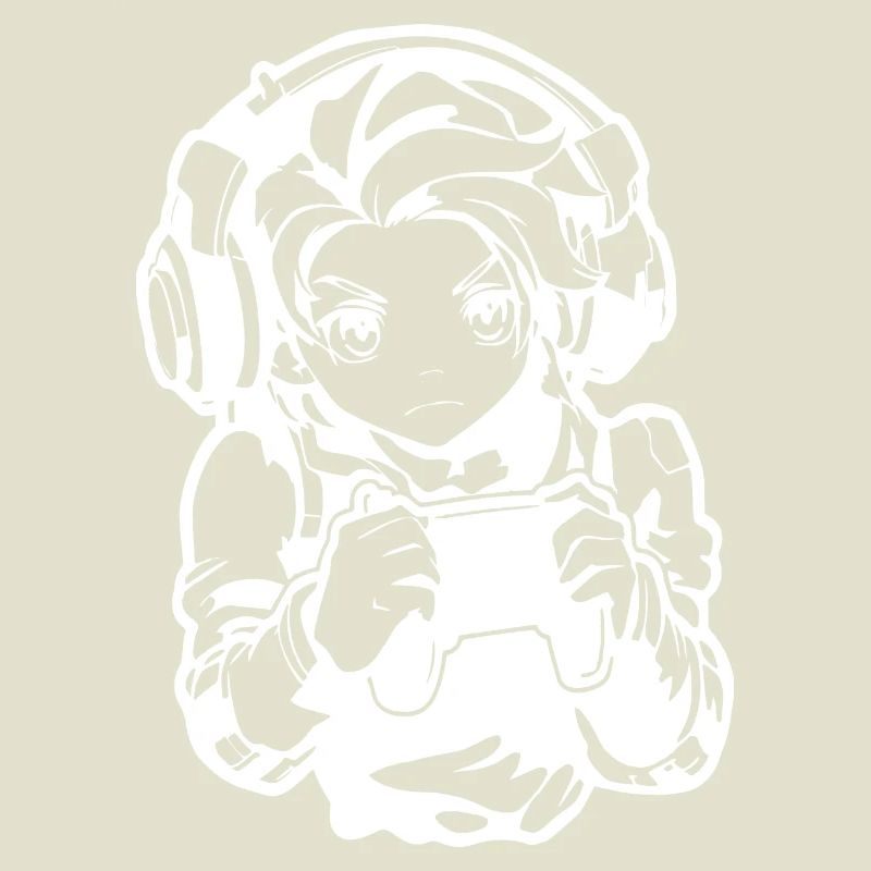 Dessin de Gamer Boy