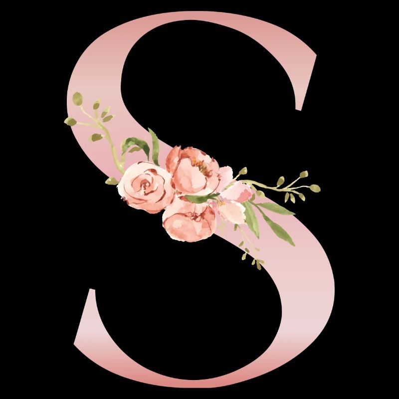 S Pastel Floral on Garment