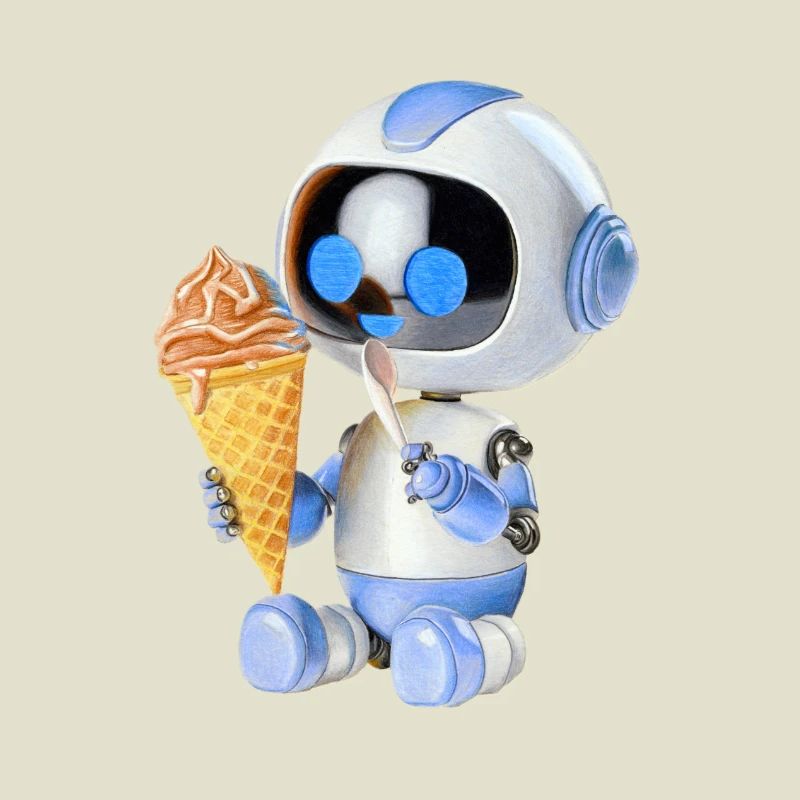 Roboter Eis