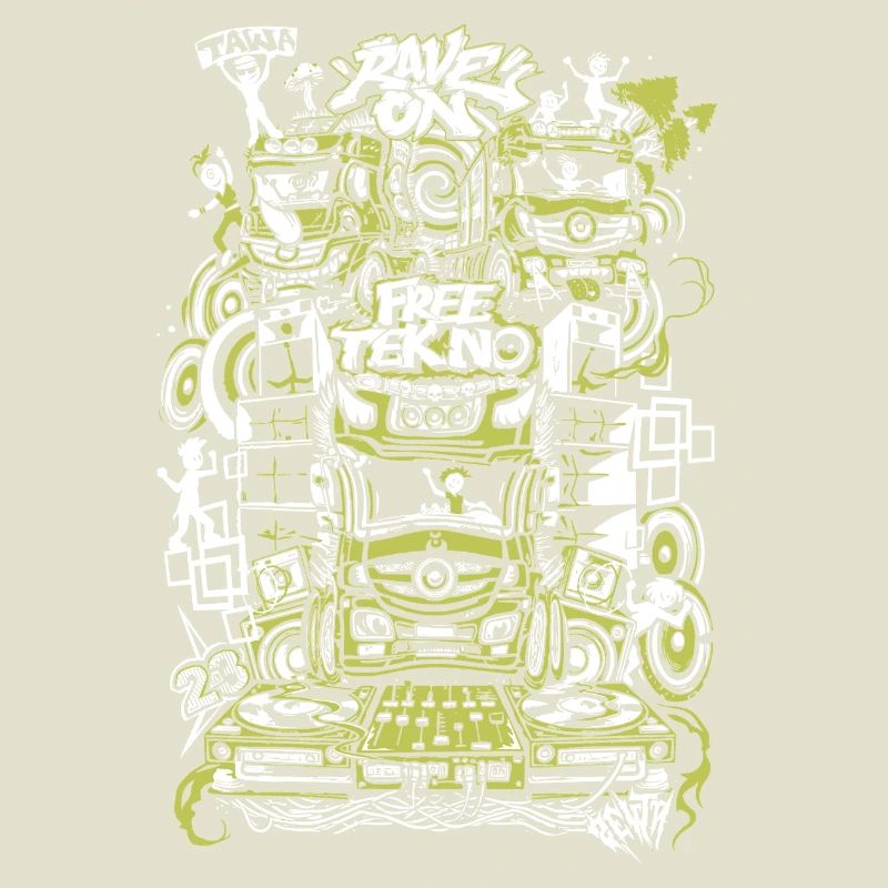 Rave on free TEKNO 
