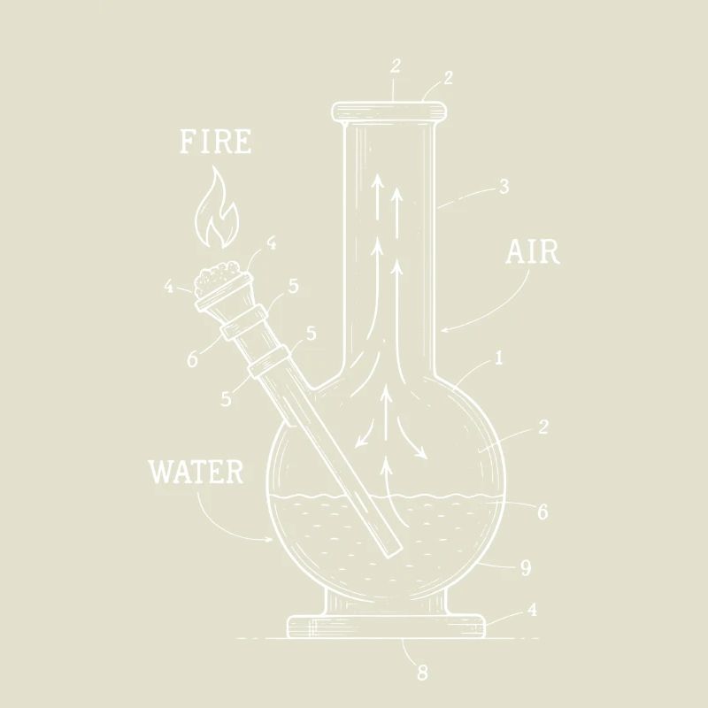 Blueprint Technique Bong – Art Cannabis