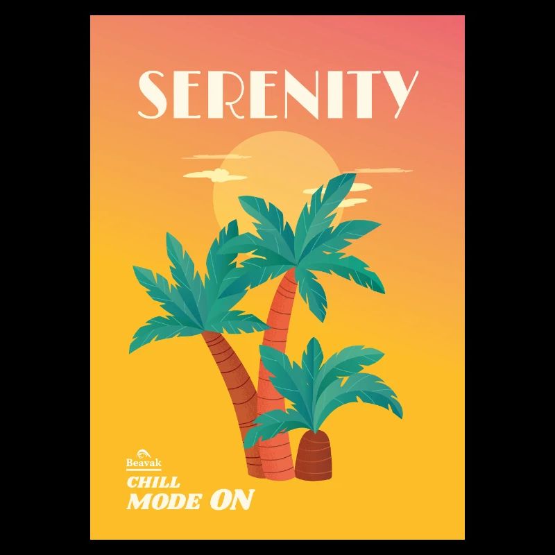 SÉRÉNITÉ – Mode Chill ACTIVÉ | Palmiers et coucher de soleil