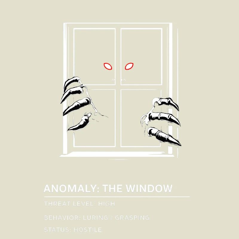 Backrooms the Window white