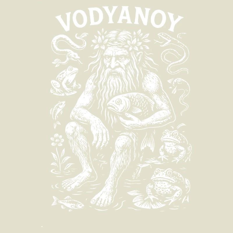 Vodyanoy - Créature mythique slave