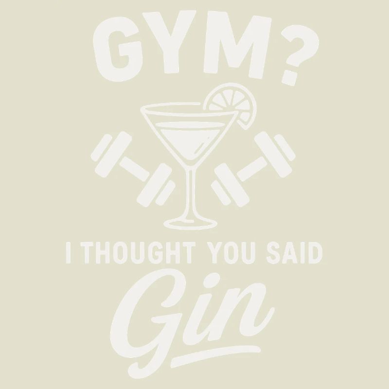 Gym oder Gin ?
