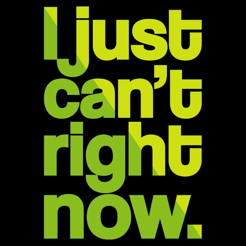 Just Can't (dark)