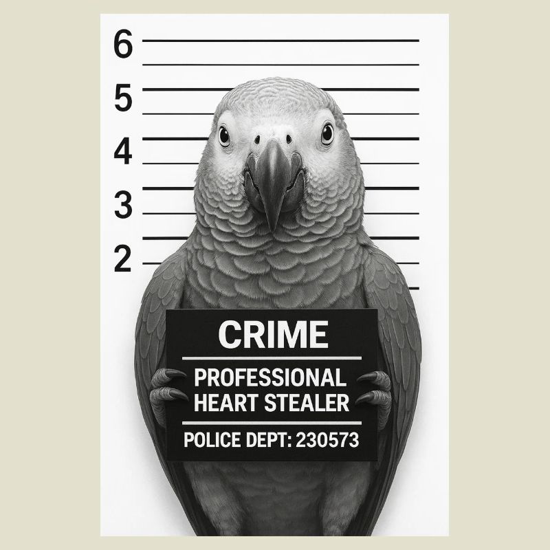 Parrot in Interrogation – Heart Thief