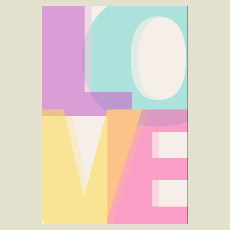 LOVE Pastel