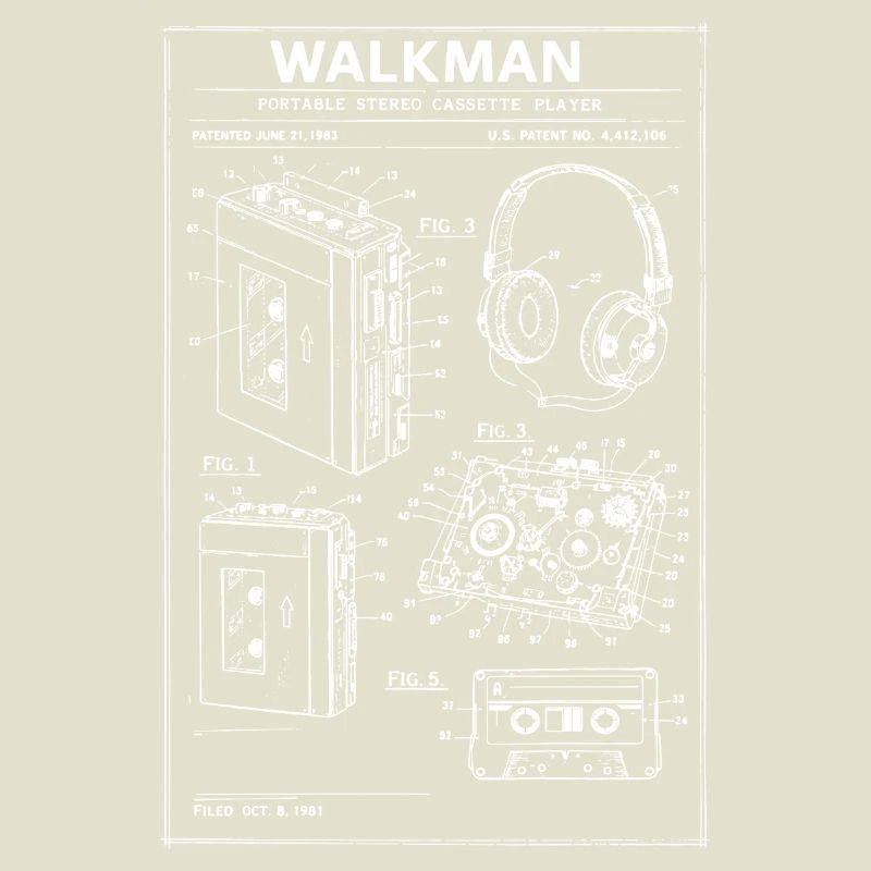 Schéma du plan Walkman