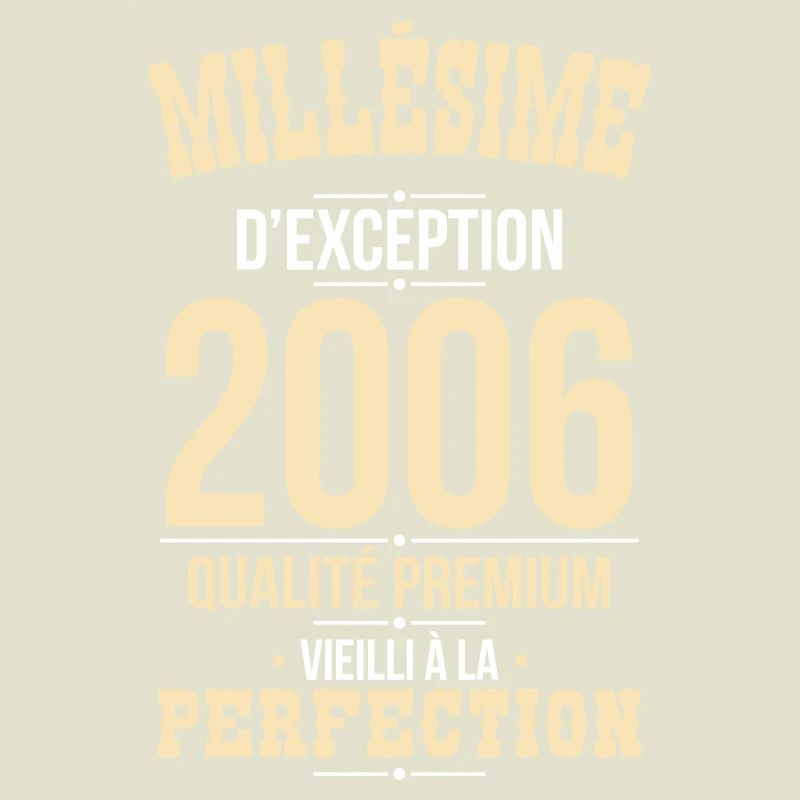 2006 – Millésime d’exception – Qualité premium