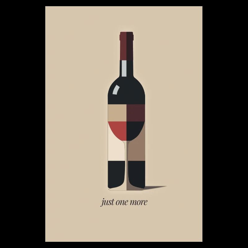 Conception du vin juste une fois de plus