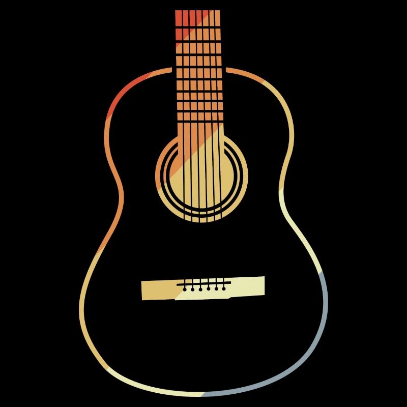 Guitar VIntage Look