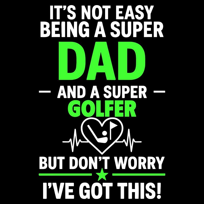 Herz + Golf – Super Papa Golfer