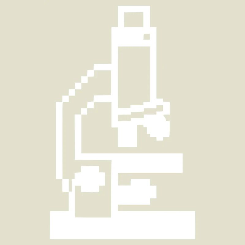 Laboratoire de microscope à pixels 8 bits