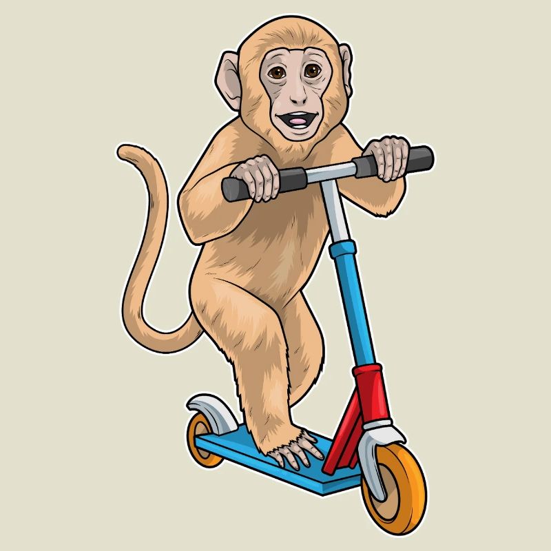 Monkey Kick Scooter