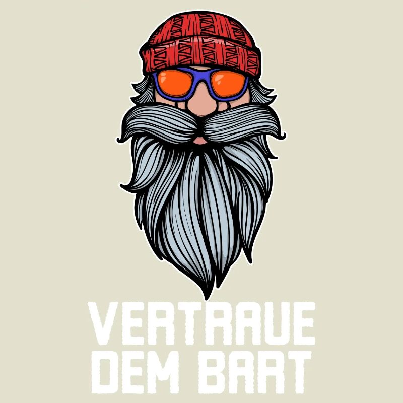 Humorvoll Bart Ziegenbart Statement Bartfrisur